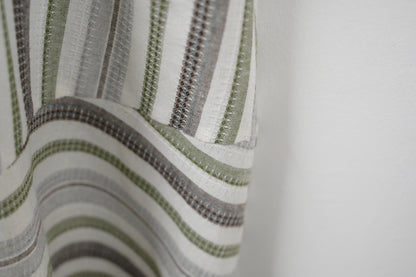 夏季・通花拼免熨棉麻料連身裙 2色入 1S20322