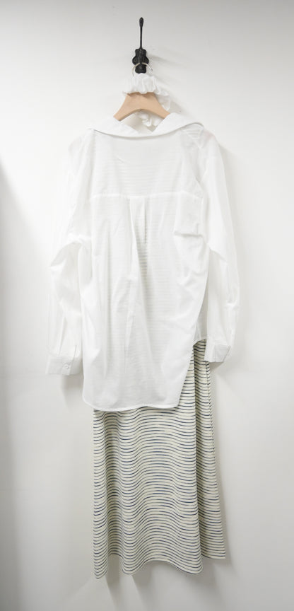 夏季・超彈背心長裙配防曬恤衫SET 2色入 1S60323