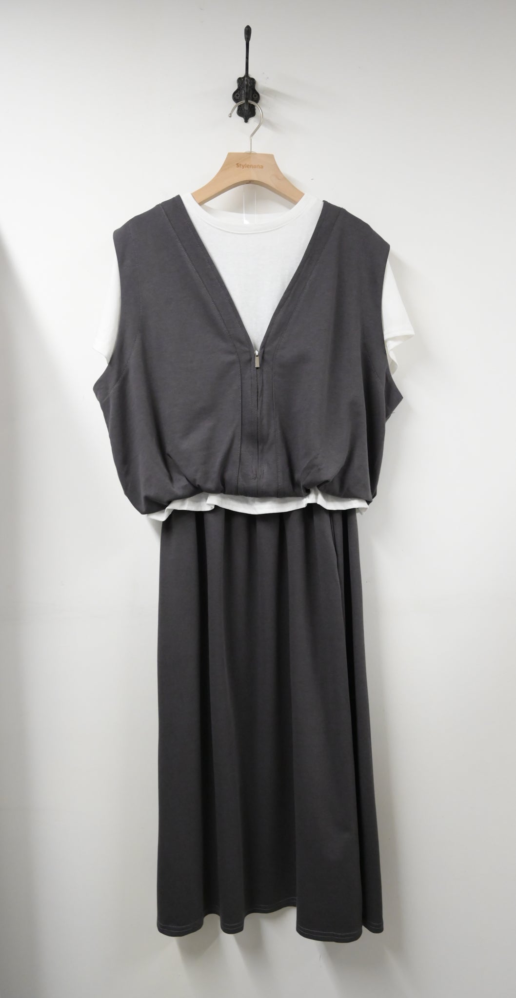 夏季・超親膚套裝裙 2色入 1S60324