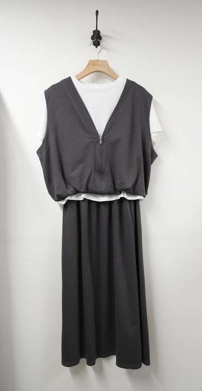 夏季・超親膚套裝裙 2色入 1S60324