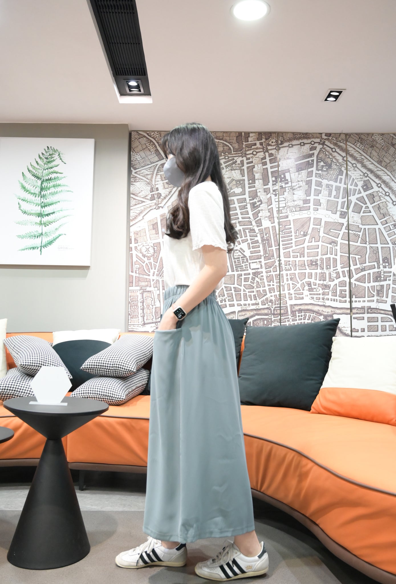 夏季・綑邊木耳領Tee 4色入 1S50333