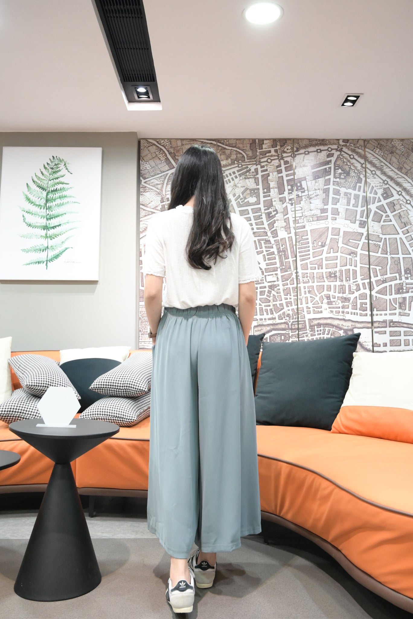 夏季・綑邊木耳領Tee 4色入 1S50333