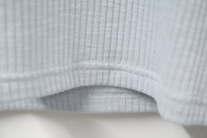 夏季・綑邊木耳領Tee 4色入 1S50333