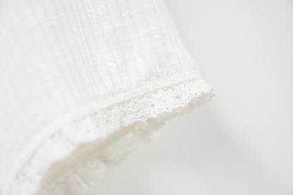 夏季・綑邊木耳領Tee 4色入 1S50333