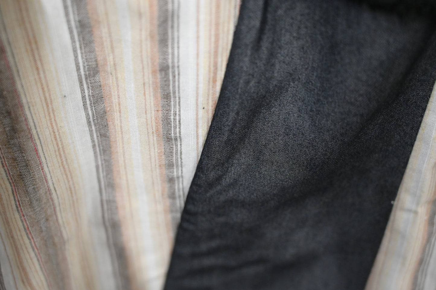 夏季・假兩件網面層次連身裙 2色入 1S60336