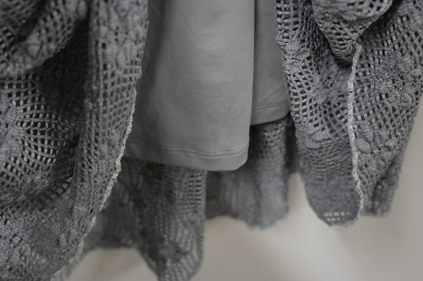 夏季・暗紋通花修身半身裙 2色入 1S10334