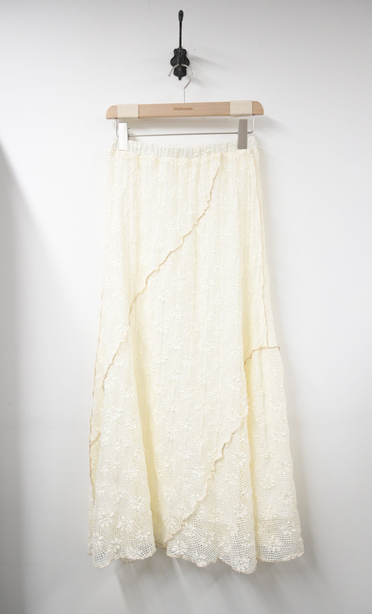 夏季・暗紋通花修身半身裙 2色入 1S10334