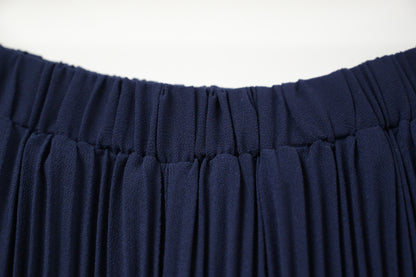 夏季・免熨百褶雪紡長褲 3色入 1S60335