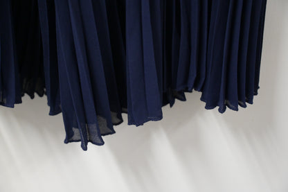 夏季・免熨百褶雪紡長褲 3色入 1S60335