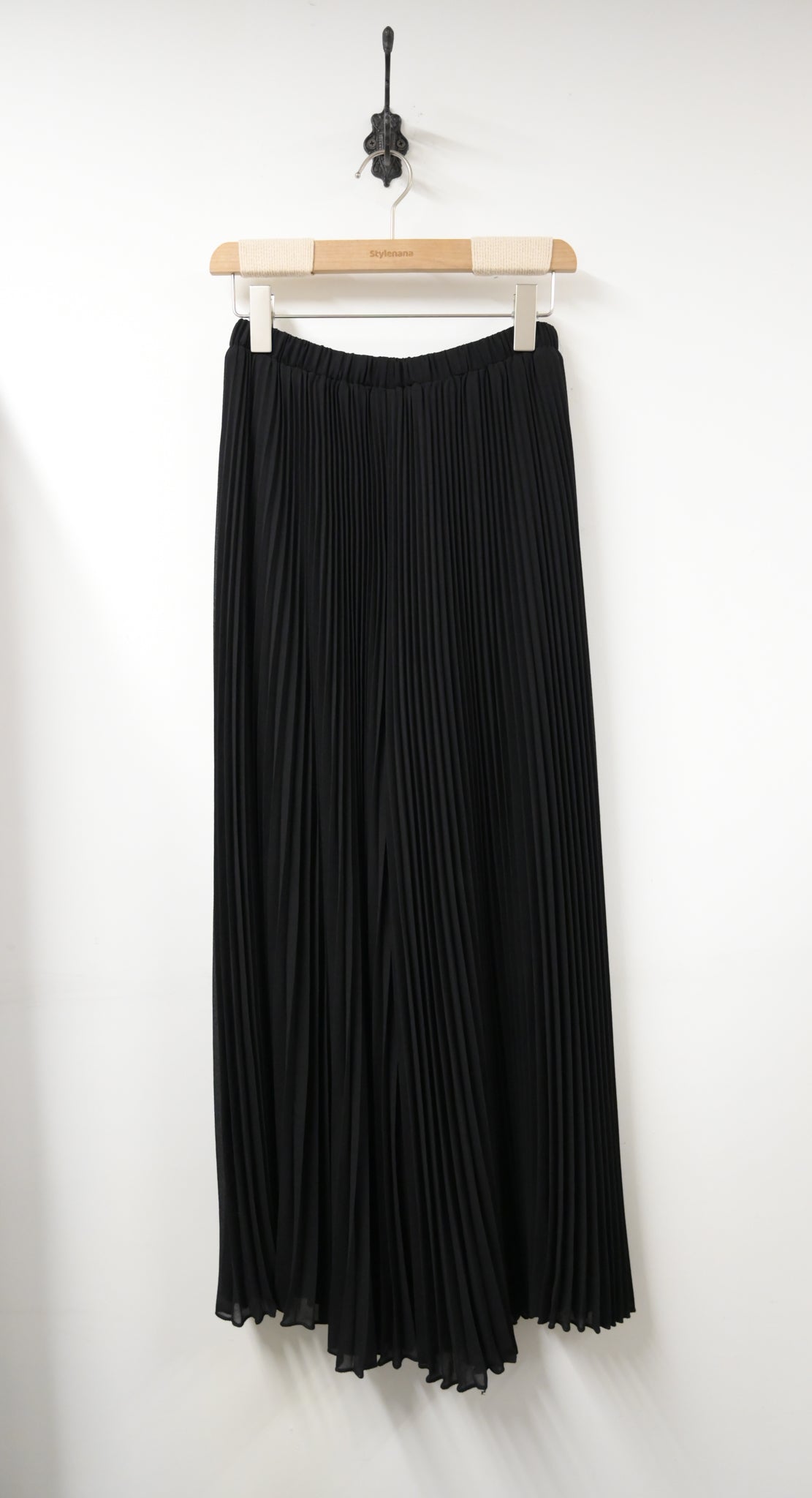 夏季・免熨百褶雪紡長褲 3色入 1S60335