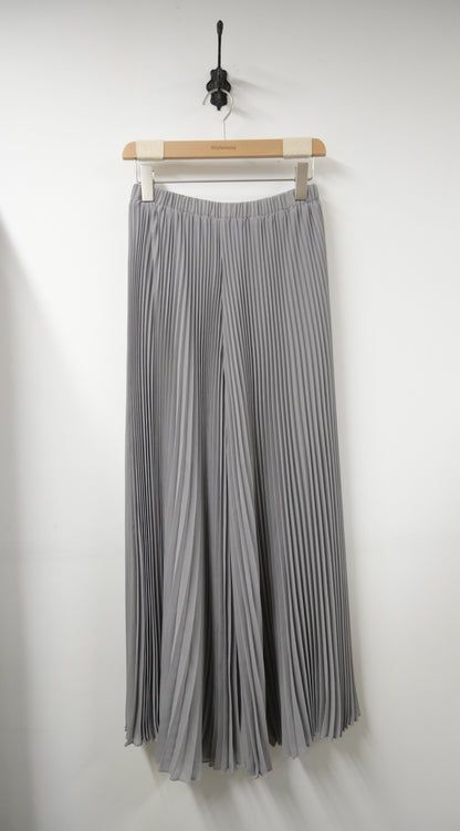 夏季・免熨百褶雪紡長褲 3色入 1S60335