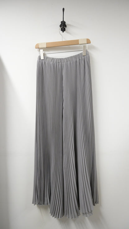 夏季・免熨百褶雪紡長褲 3色入 1S60335