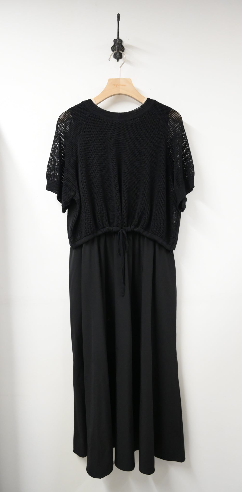 夏季・爽滑背心裙配線衫SET 2色入 1S60339