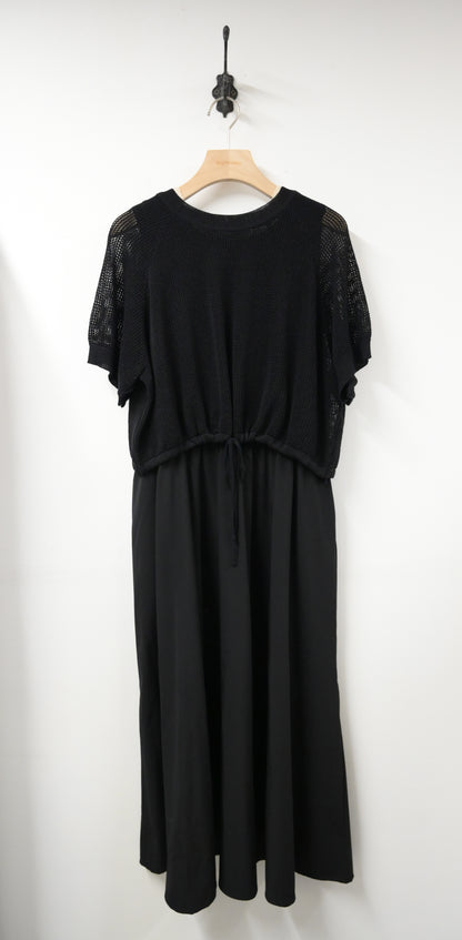 夏季・爽滑背心裙配線衫SET 2色入 1S60339
