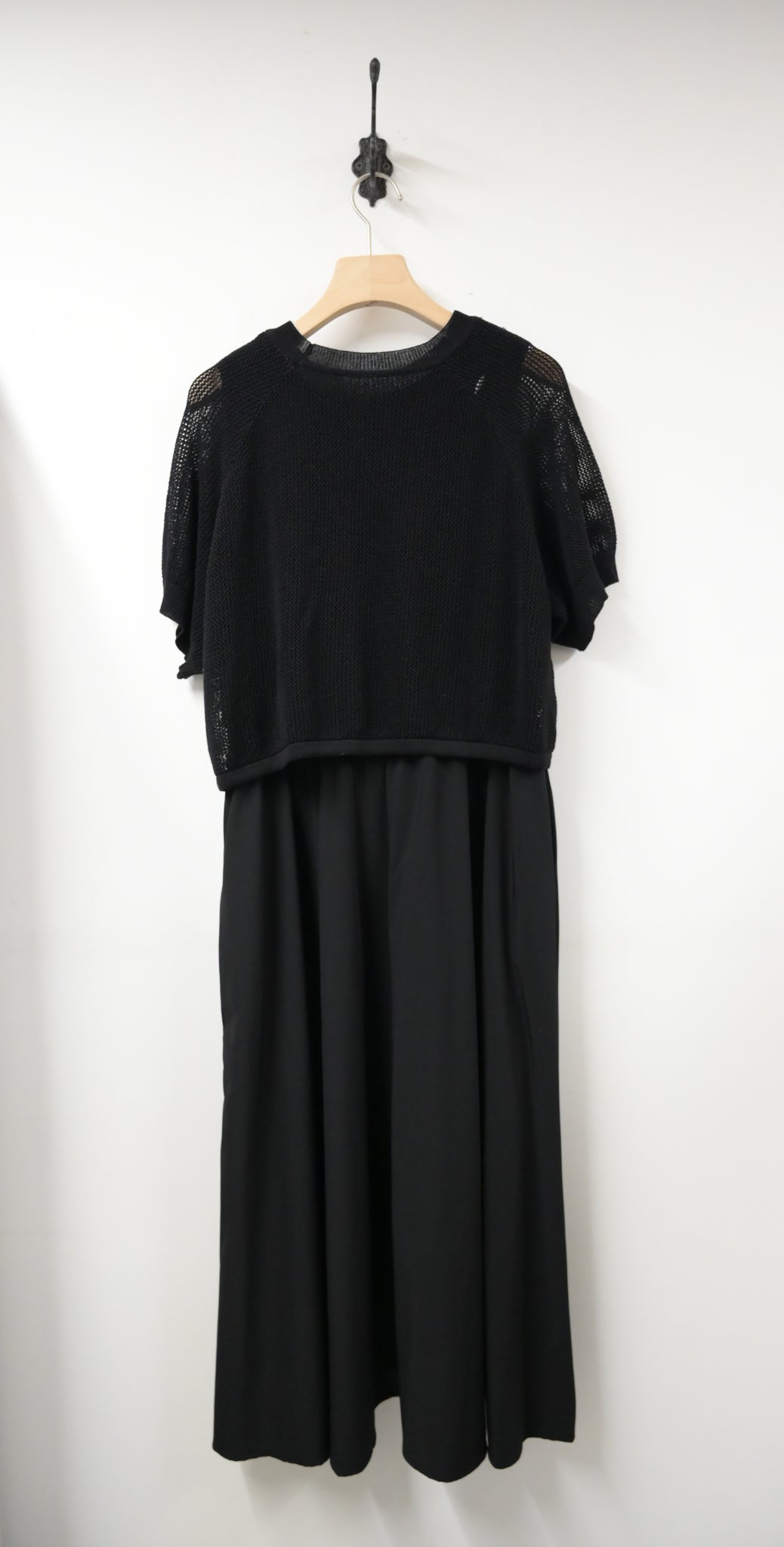 夏季・爽滑背心裙配線衫SET 2色入 1S60339
