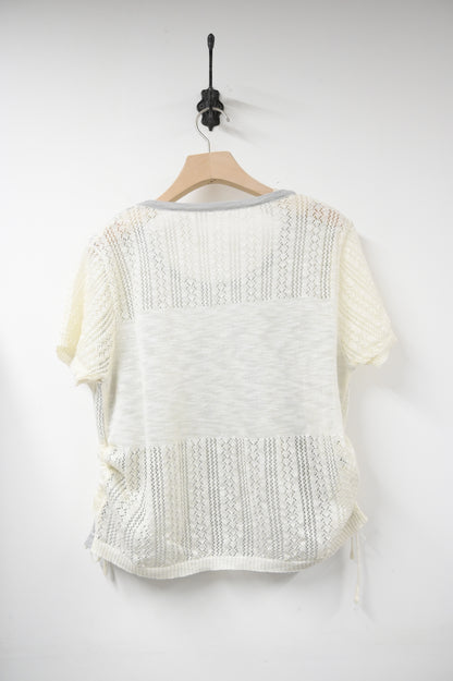 夏季・束邊假兩件線衫 2色入 1S60410
