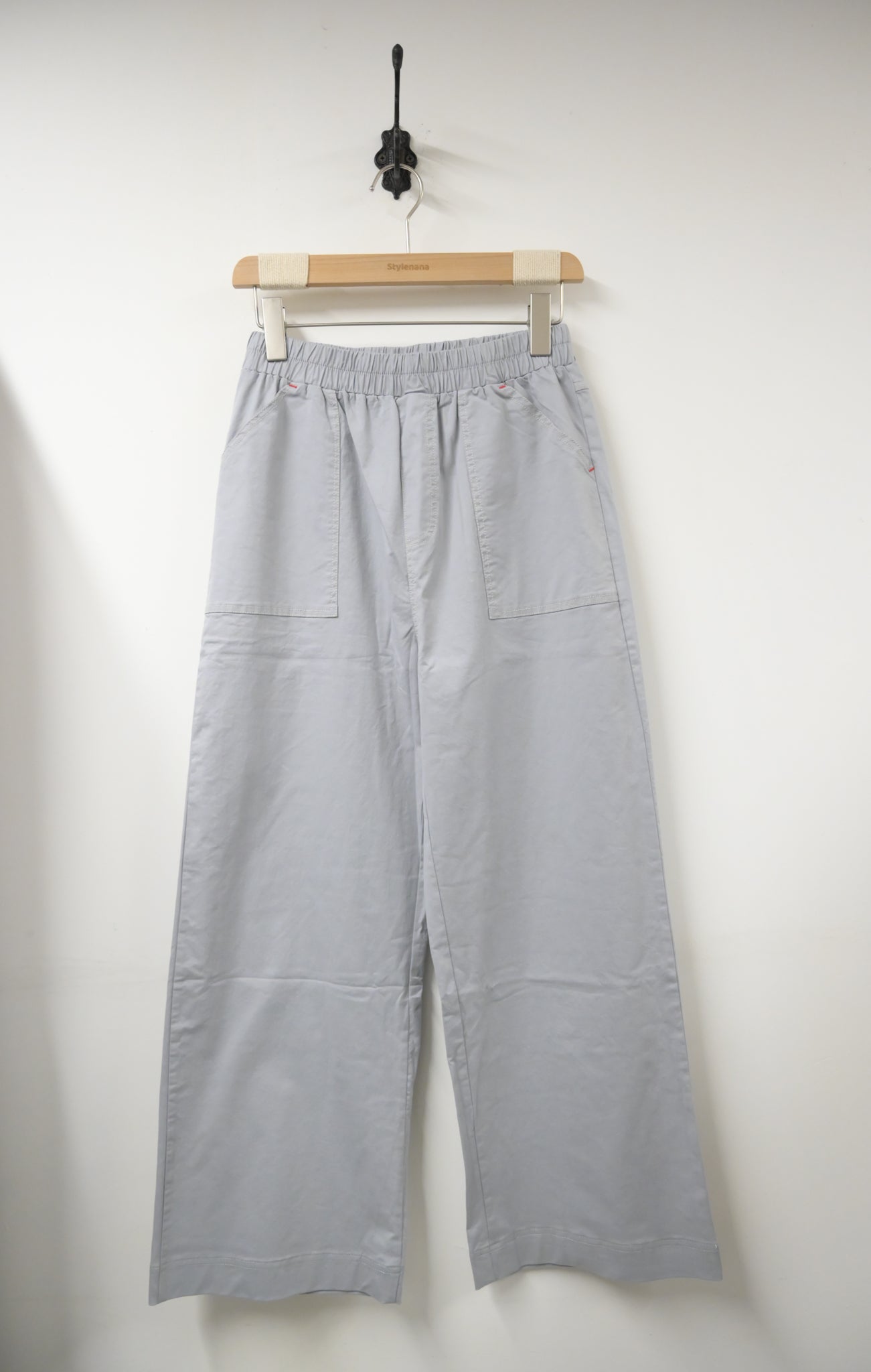 夏季・全橡筋明線直腳棉褲 3色入 1S80315