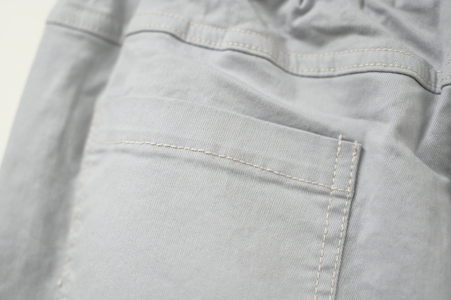 夏季・全橡筋明線直腳棉褲 3色入 1S80315