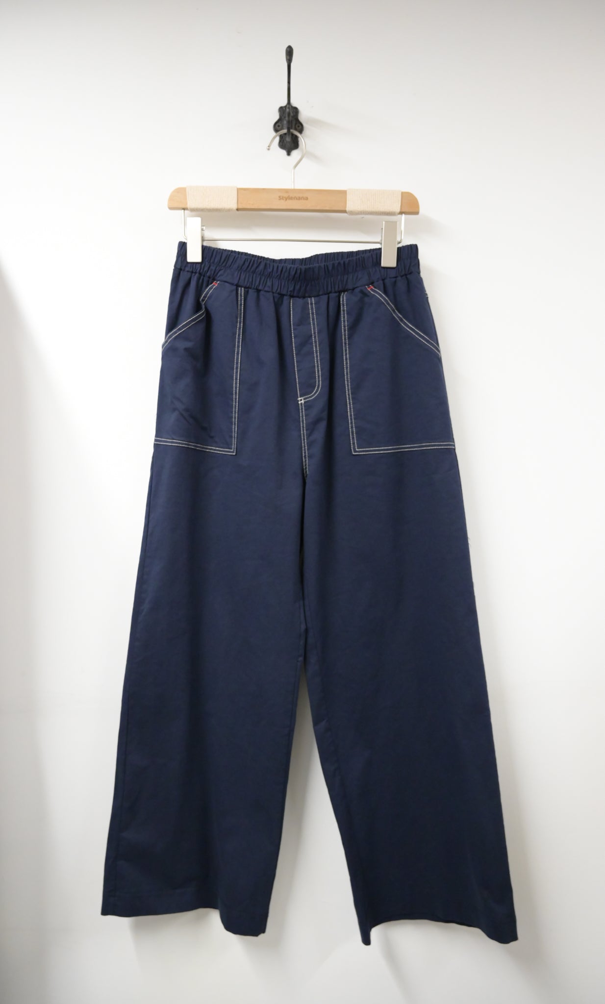 夏季・全橡筋明線直腳棉褲 3色入 1S80315