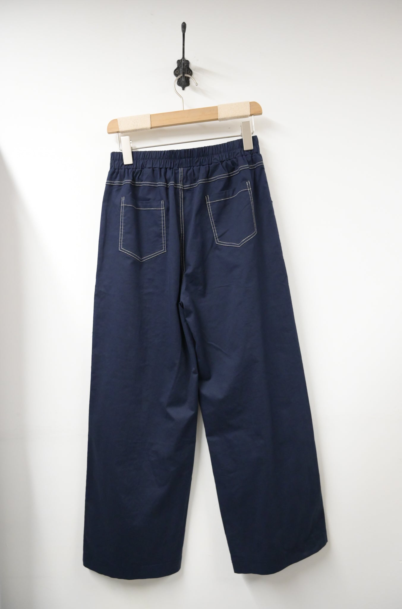 夏季・全橡筋明線直腳棉褲 3色入 1S80315