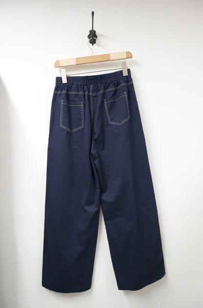 夏季・全橡筋明線直腳棉褲 3色入 1S80315