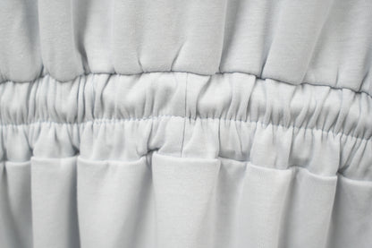 夏季・明線反領太空棉收腰連身裙 2色入 1S60422