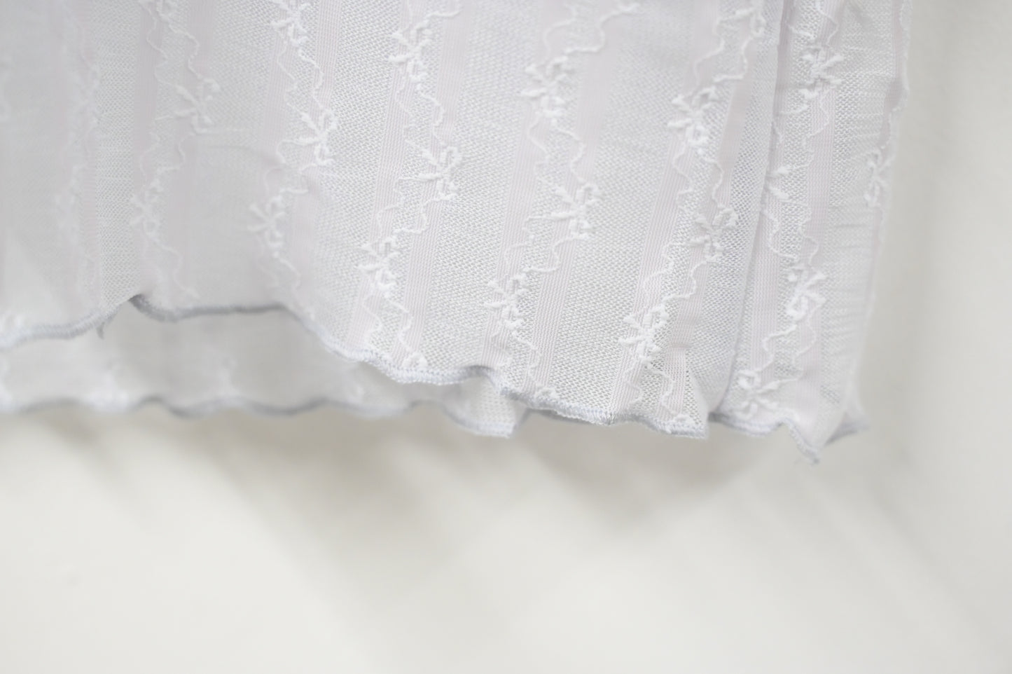 夏季・蝴蝶結透視上衣 2色入 1S10438