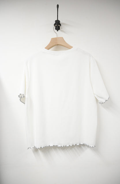 夏季・純棉英文字Tee 2色入 1S50436