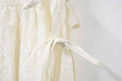 夏季・暗花花側綁背心 2色入 1S10503