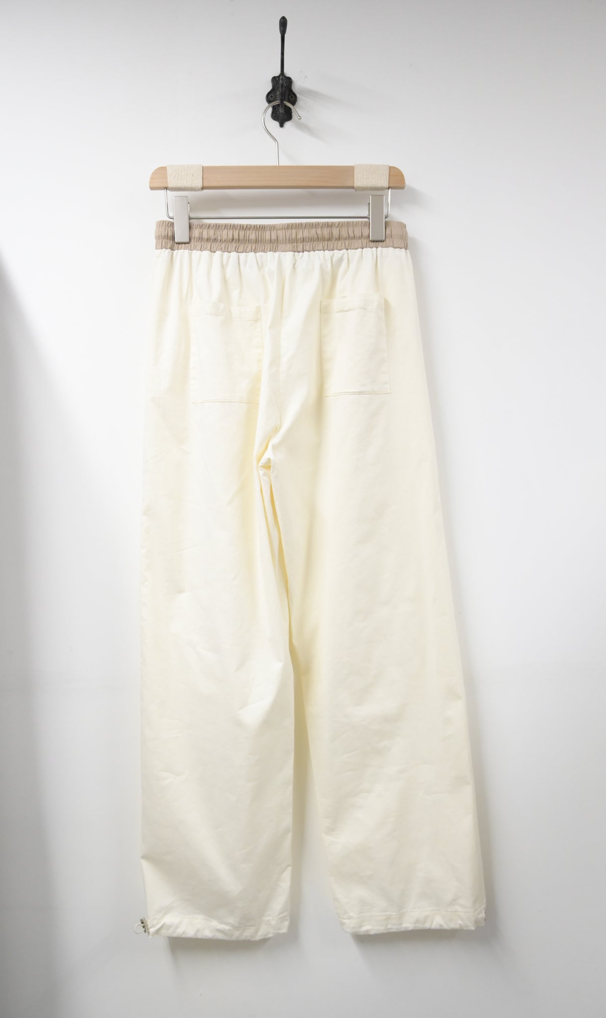 夏季・拼腰束邊棉料長褲 2色入 1S80512