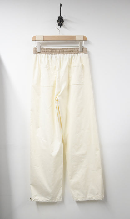 夏季・拼腰束邊棉料長褲 2色入 1S80512