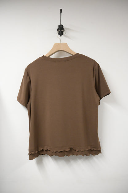 夏季・波浪邊超親膚Tee 2色入 1S50519