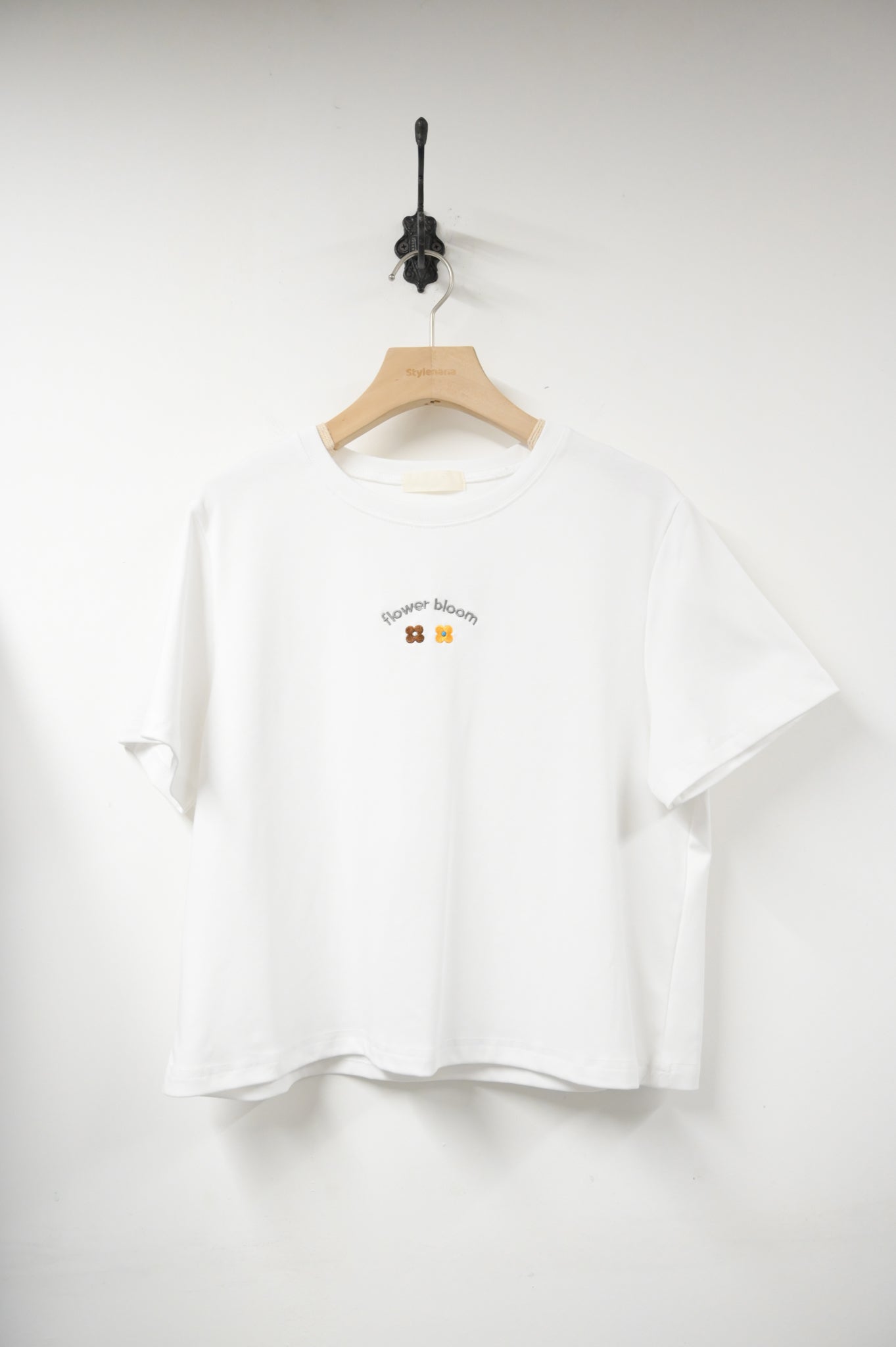 夏季・Bloom花仔刺繡Tee 3色入 1S50518