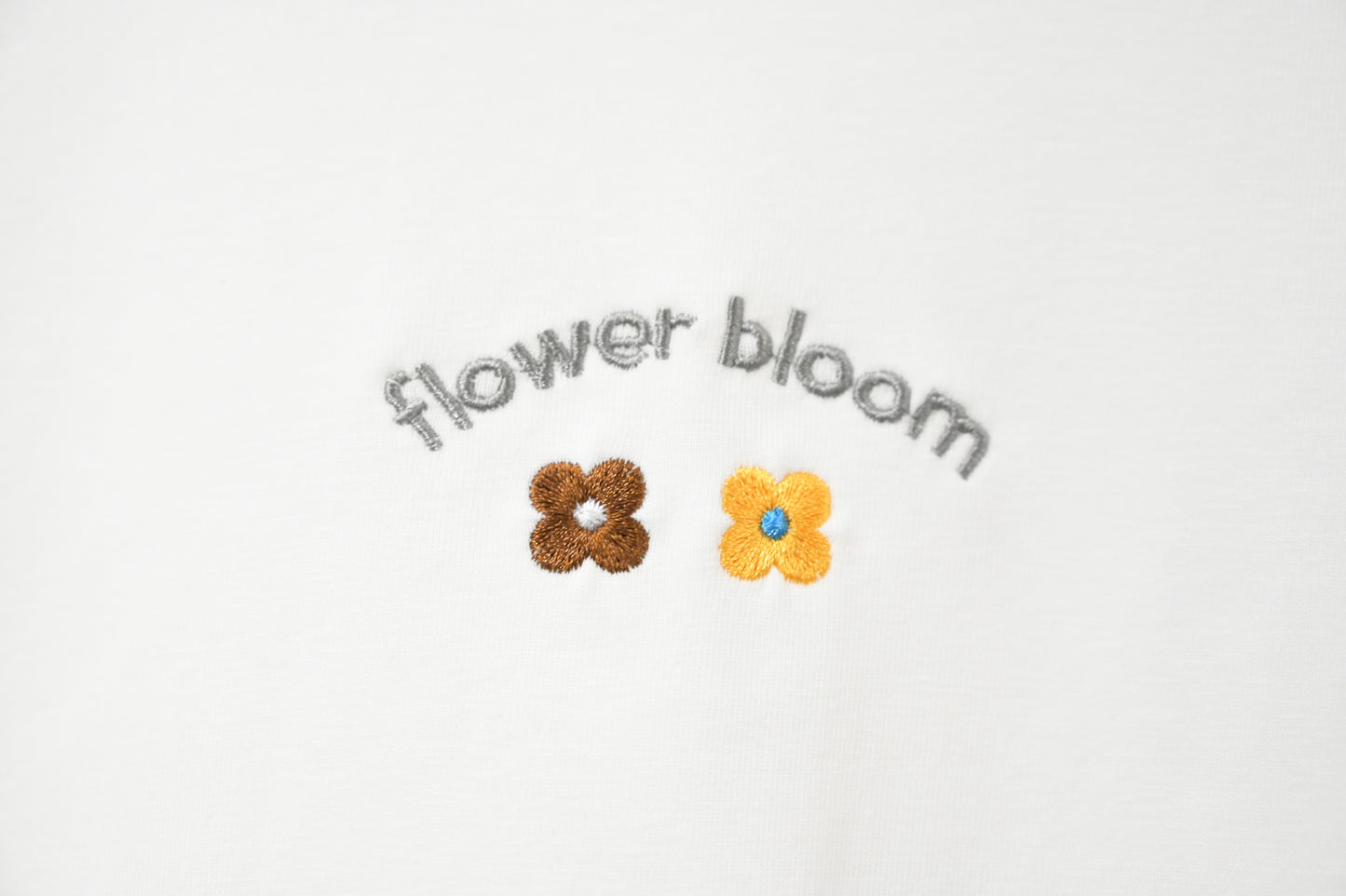 夏季・Bloom花仔刺繡Tee 3色入 1S50518