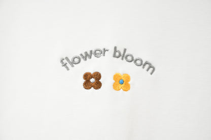 夏季・Bloom花仔刺繡Tee 3色入 1S50518