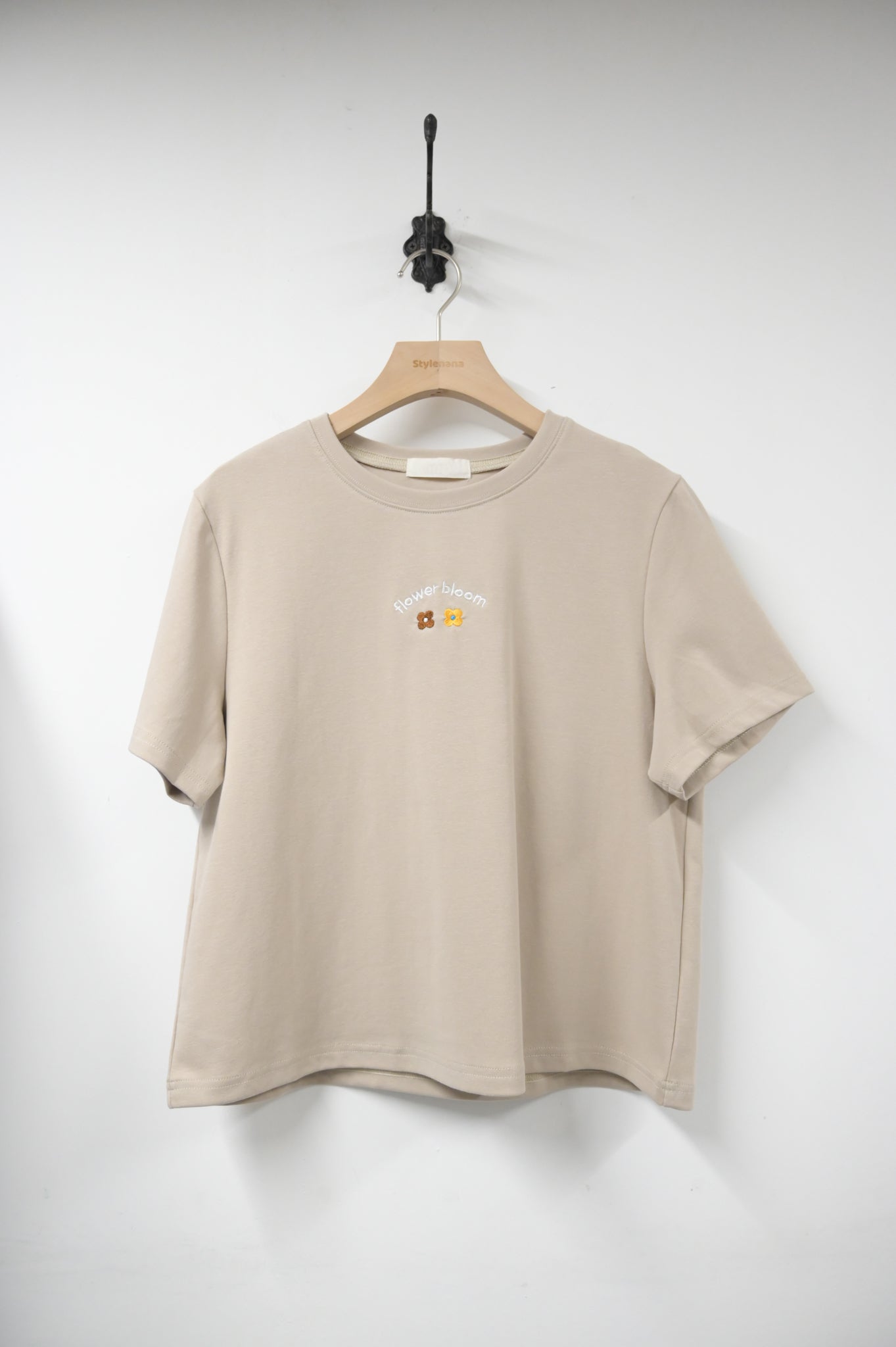 夏季・Bloom花仔刺繡Tee 3色入 1S50518