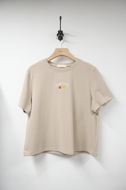 夏季・Bloom花仔刺繡Tee 3色入 1S50518