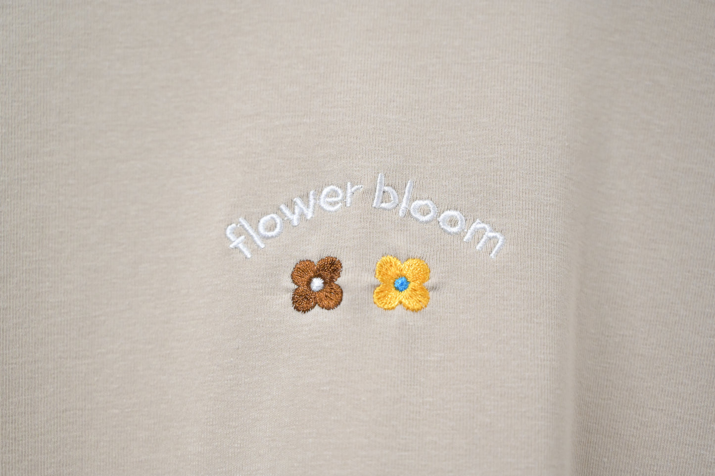 夏季・Bloom花仔刺繡Tee 3色入 1S50518