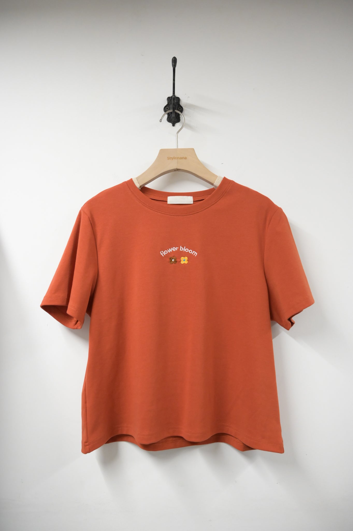 夏季・Bloom花仔刺繡Tee 3色入 1S50518