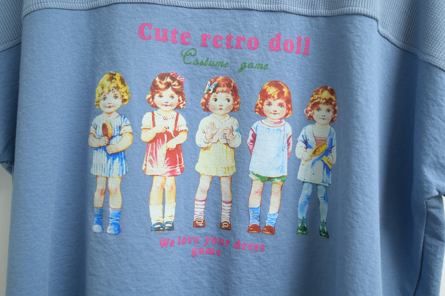 寬鬆Cute retro doll Tee 兩色入MY051204