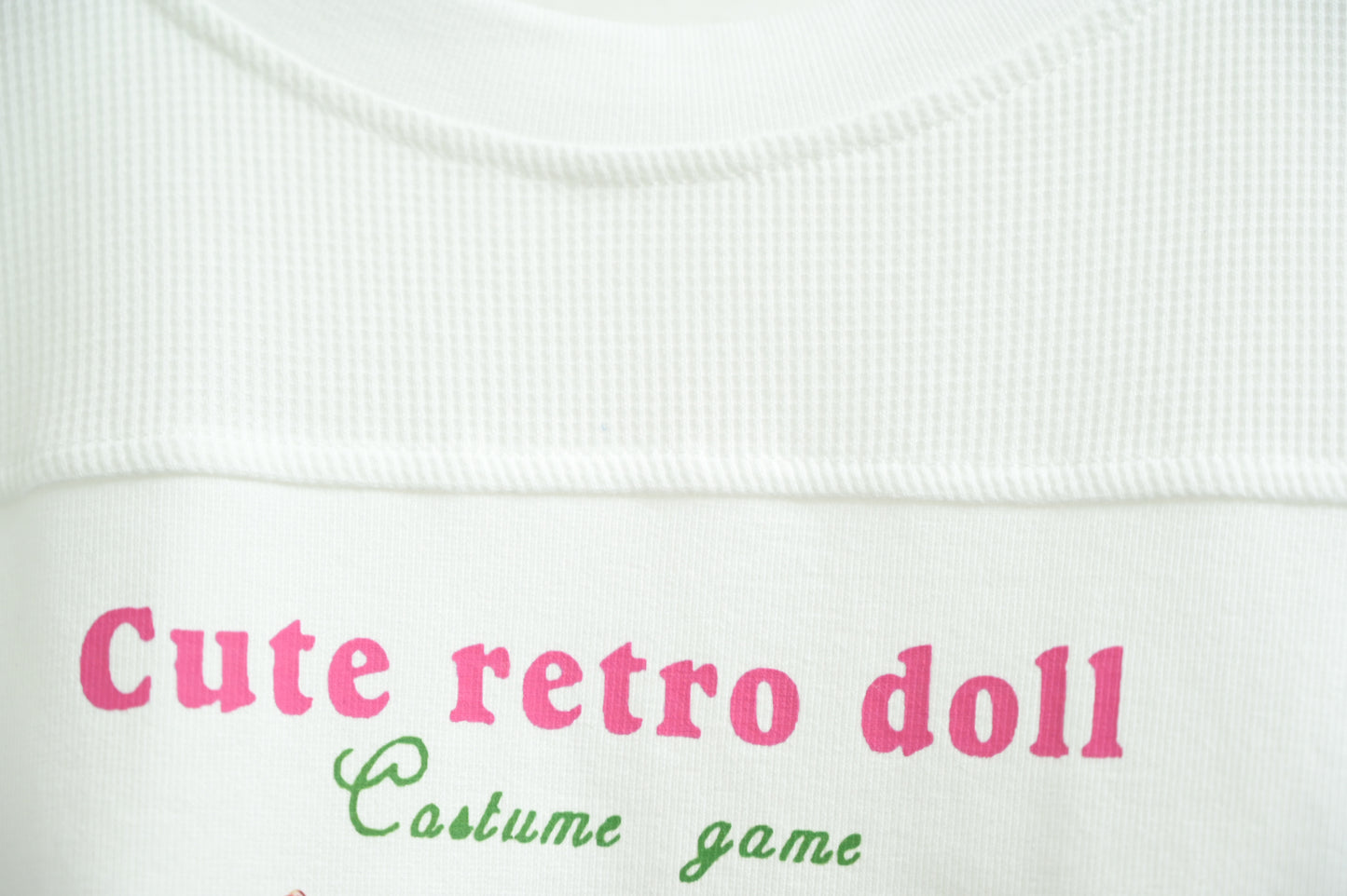 寬鬆Cute retro doll Tee 兩色入MY051204