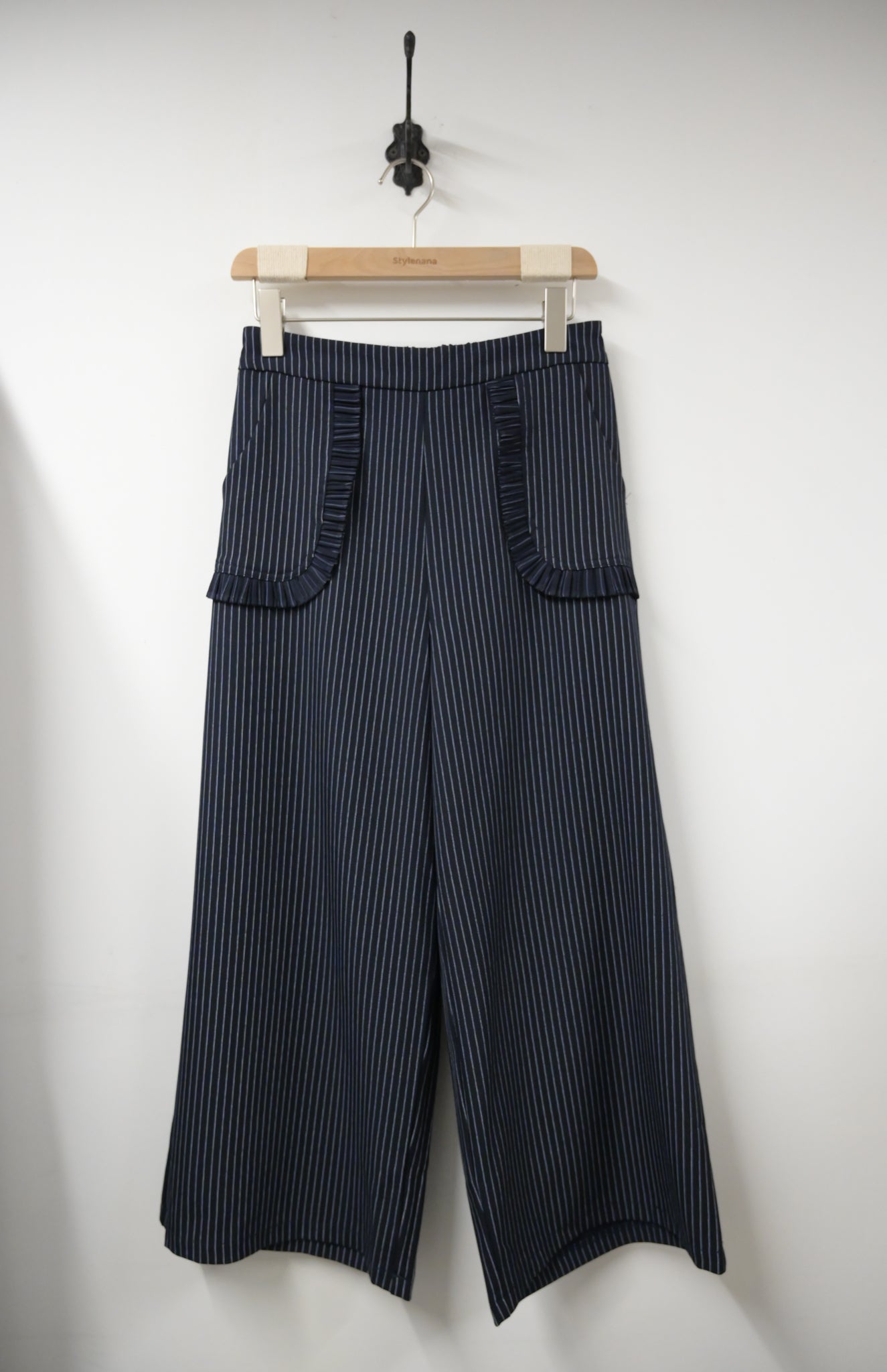 夏季・直條紋西料褲 2色入 1S20527