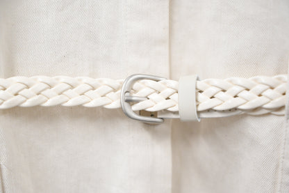 夏季・開胸斜布料連身裙連Belt 2色入 1S60528