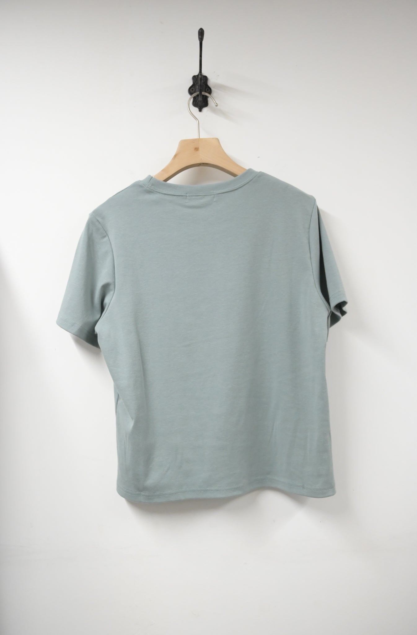 夏季・刺繡字純棉tee 2色入 1S50536