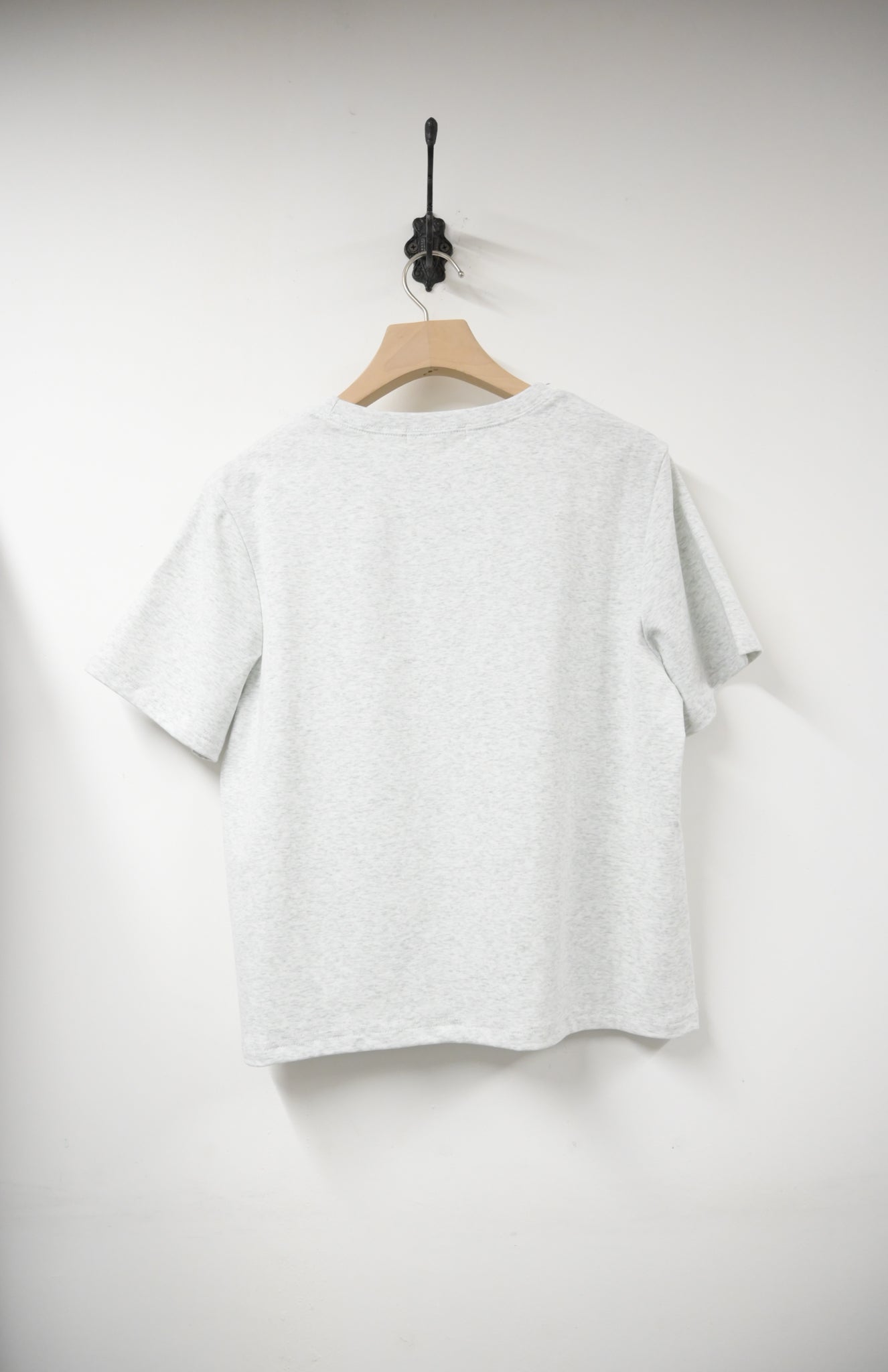 夏季・刺繡字純棉tee 2色入 1S50536