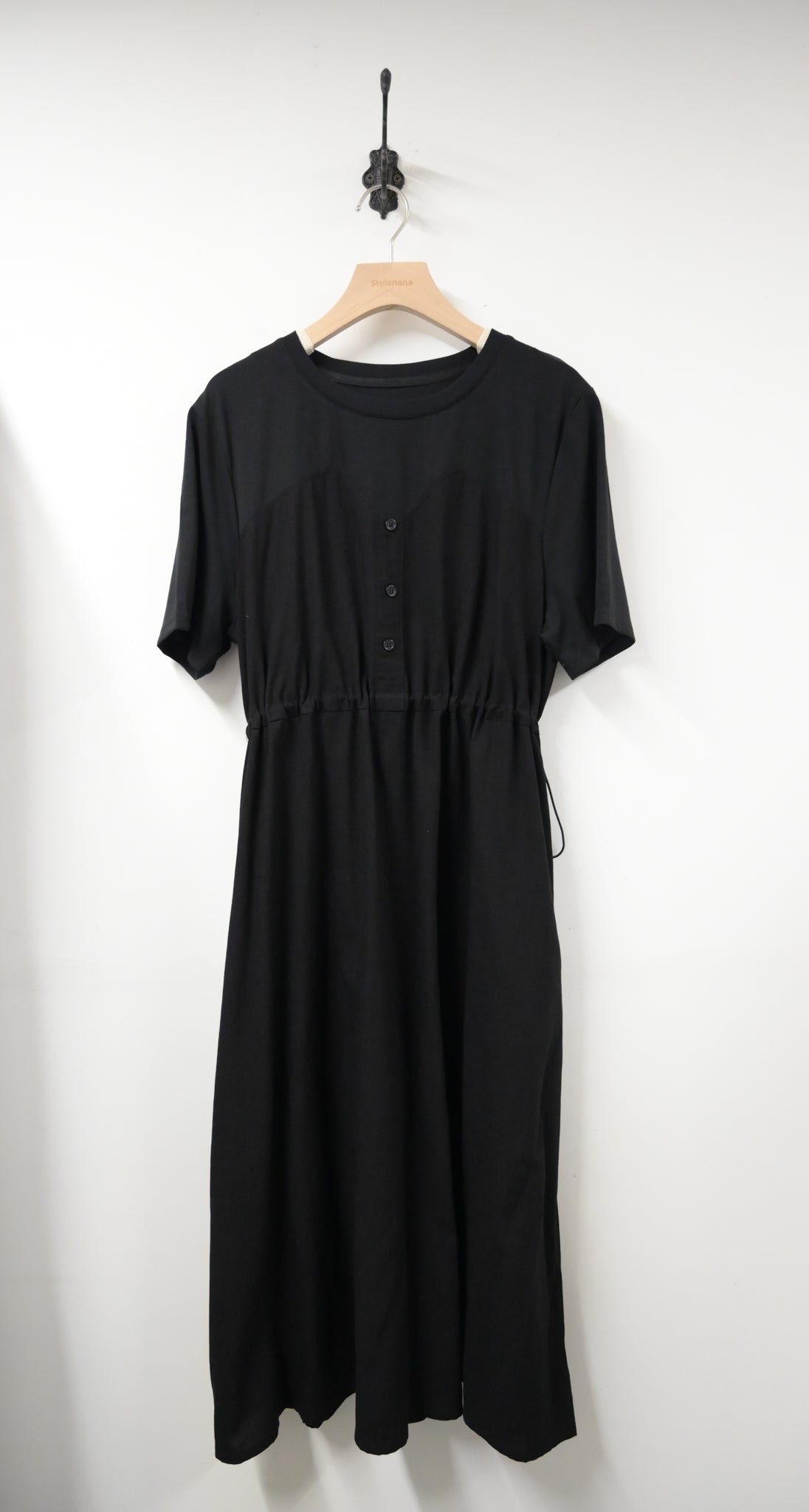 夏季・假兩件束腰連身裙 2色入 1S60540