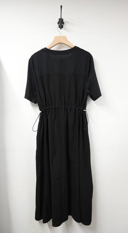 夏季・假兩件束腰連身裙 2色入 1S60540
