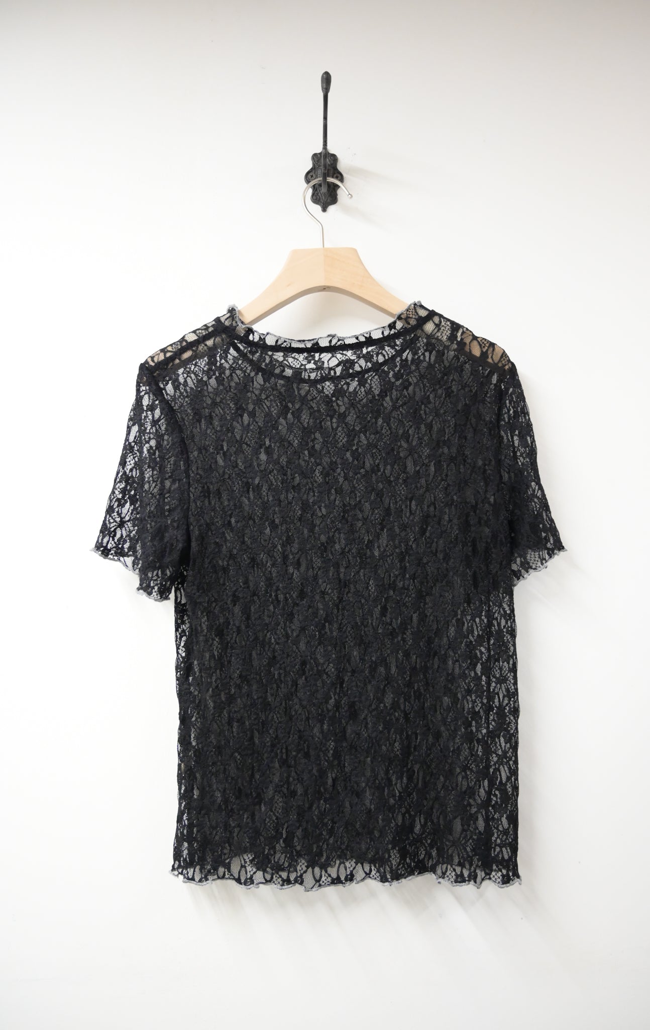 小性感透視蕾絲上衣 2色入 S10407