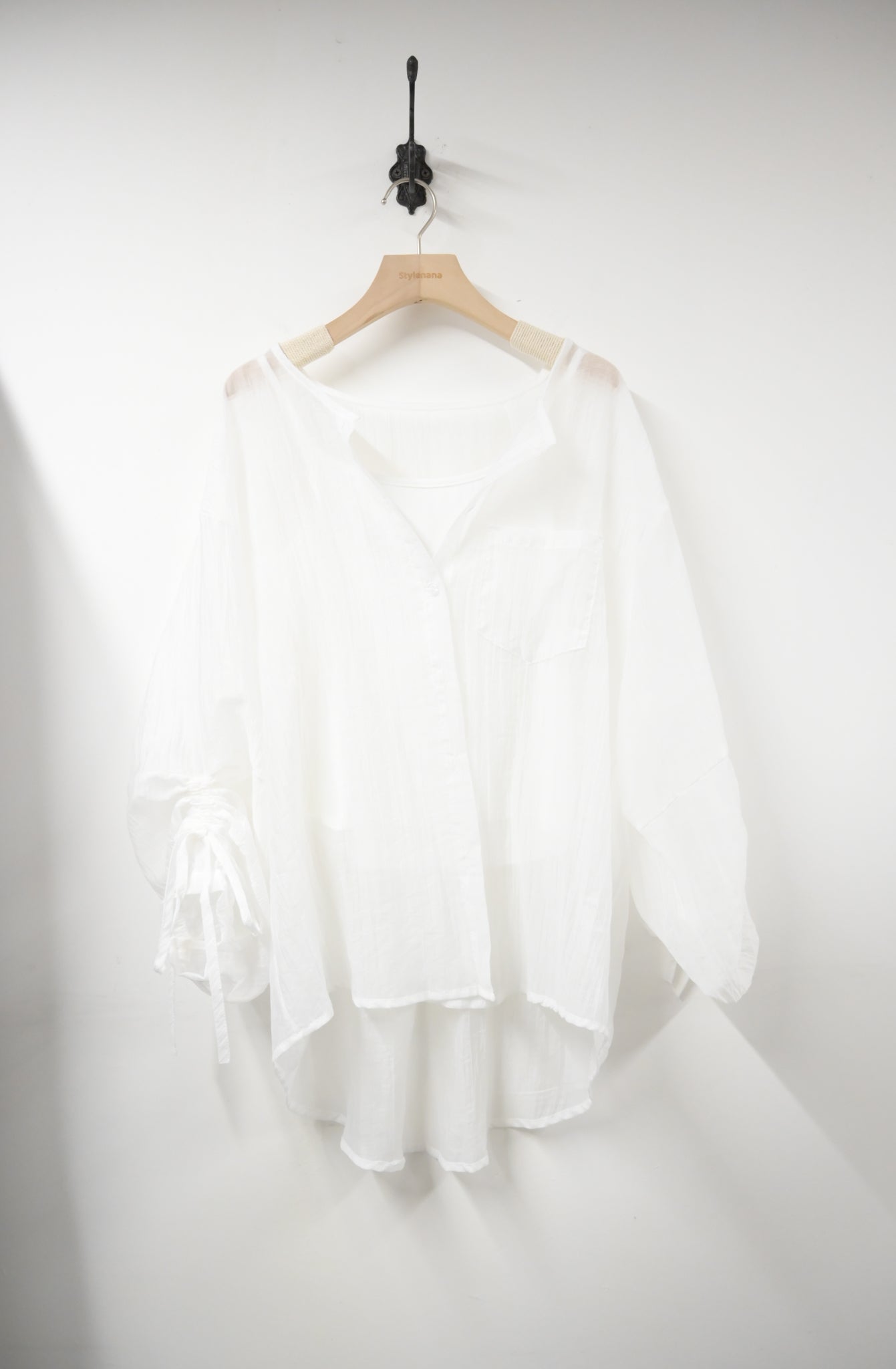 夏季・設計款束手袖恤衫SET 3色入 1S60605