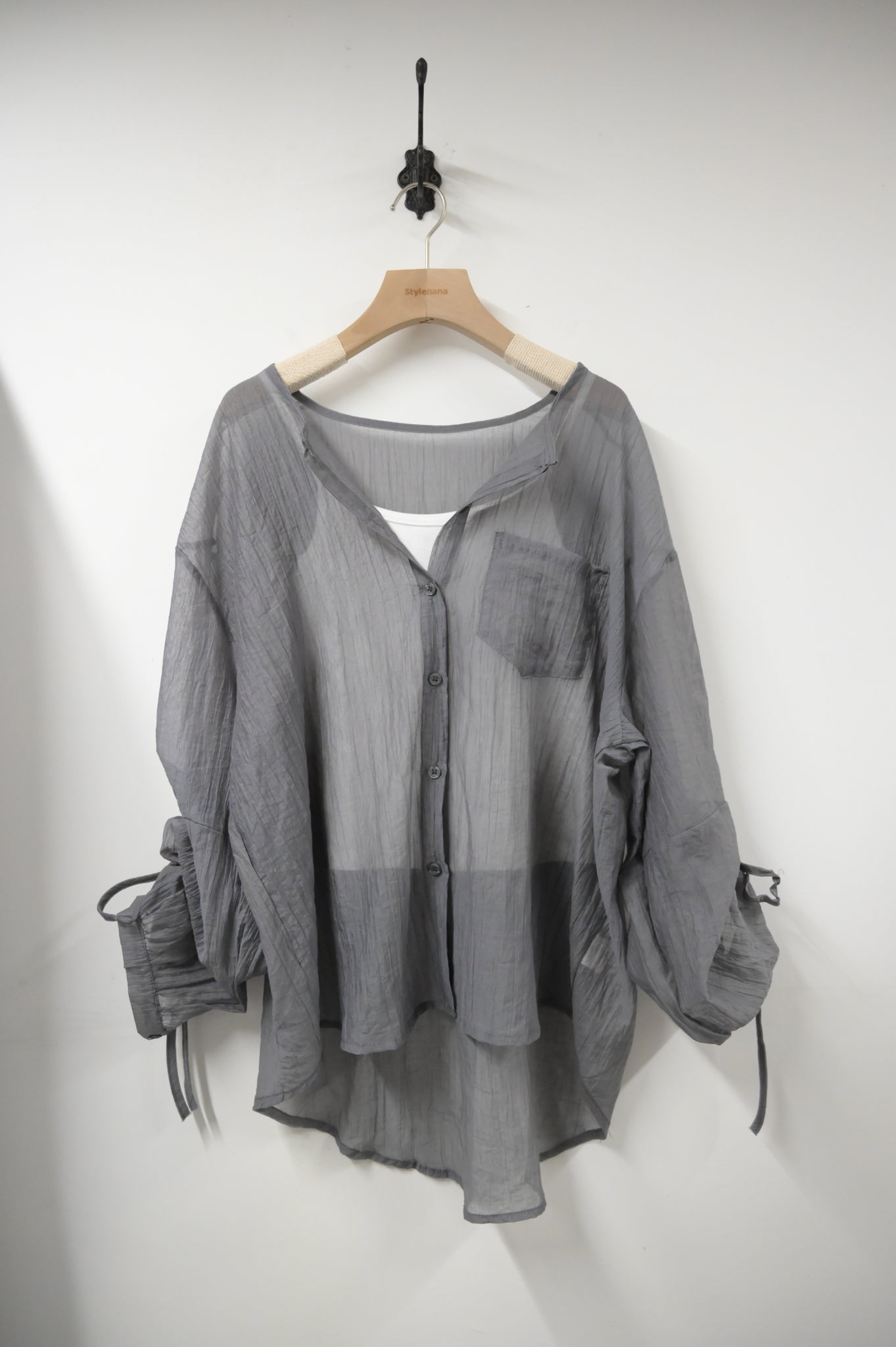 夏季・設計款束手袖恤衫SET 3色入 1S60605